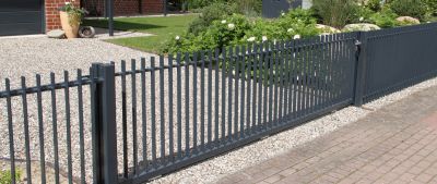 Elegant Aluminum Fence