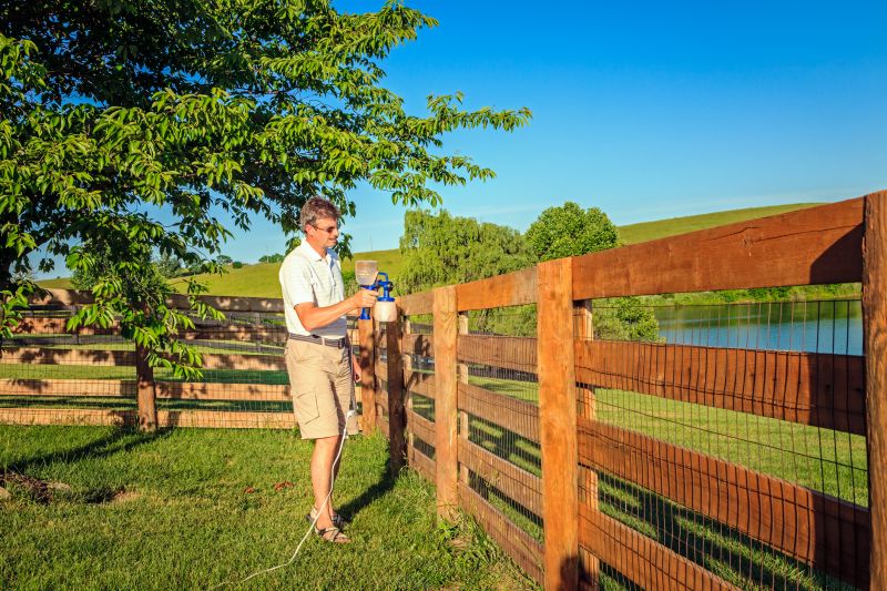 Spring Fence Preparation