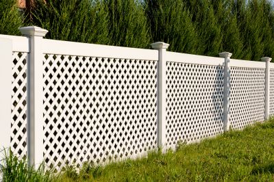 Pvc Lattice Fence Installation